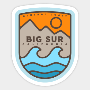 Big Sur California Sticker